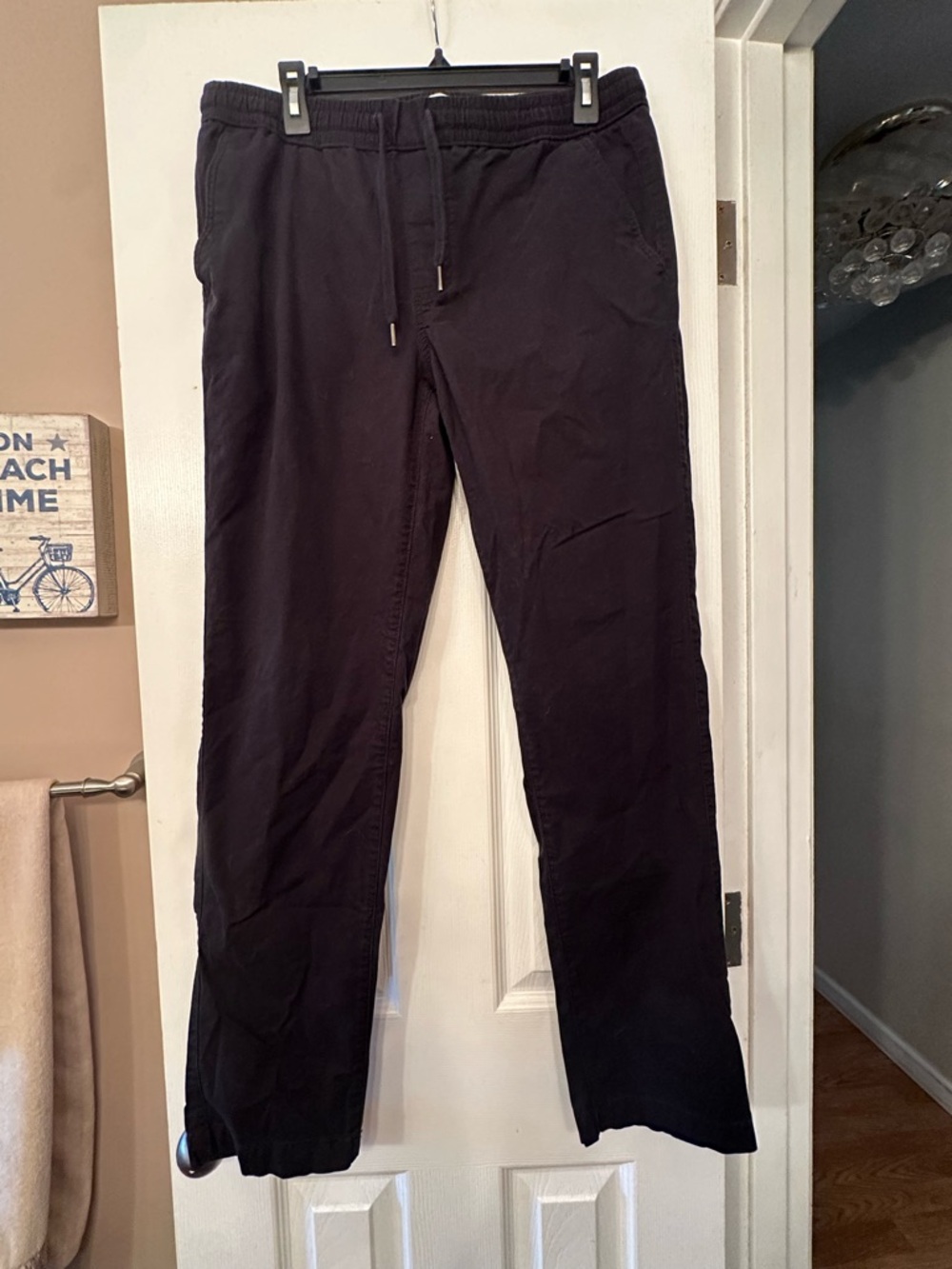 Sonoma Black Men's Drawstring Jogger Pants